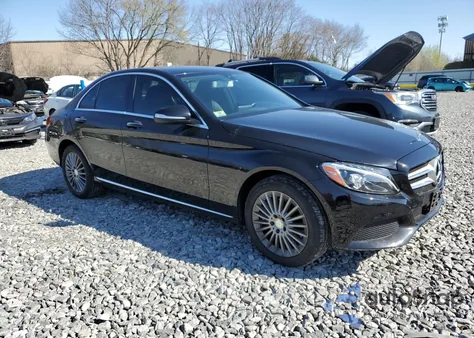2015 Mercedes-Benz C 300 4Matic from USA, damaged, VIN 55SWF4KB9FU040178